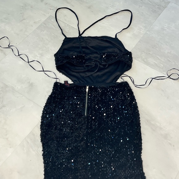 Black Sequin Dress NWT - Picture 17 of 17